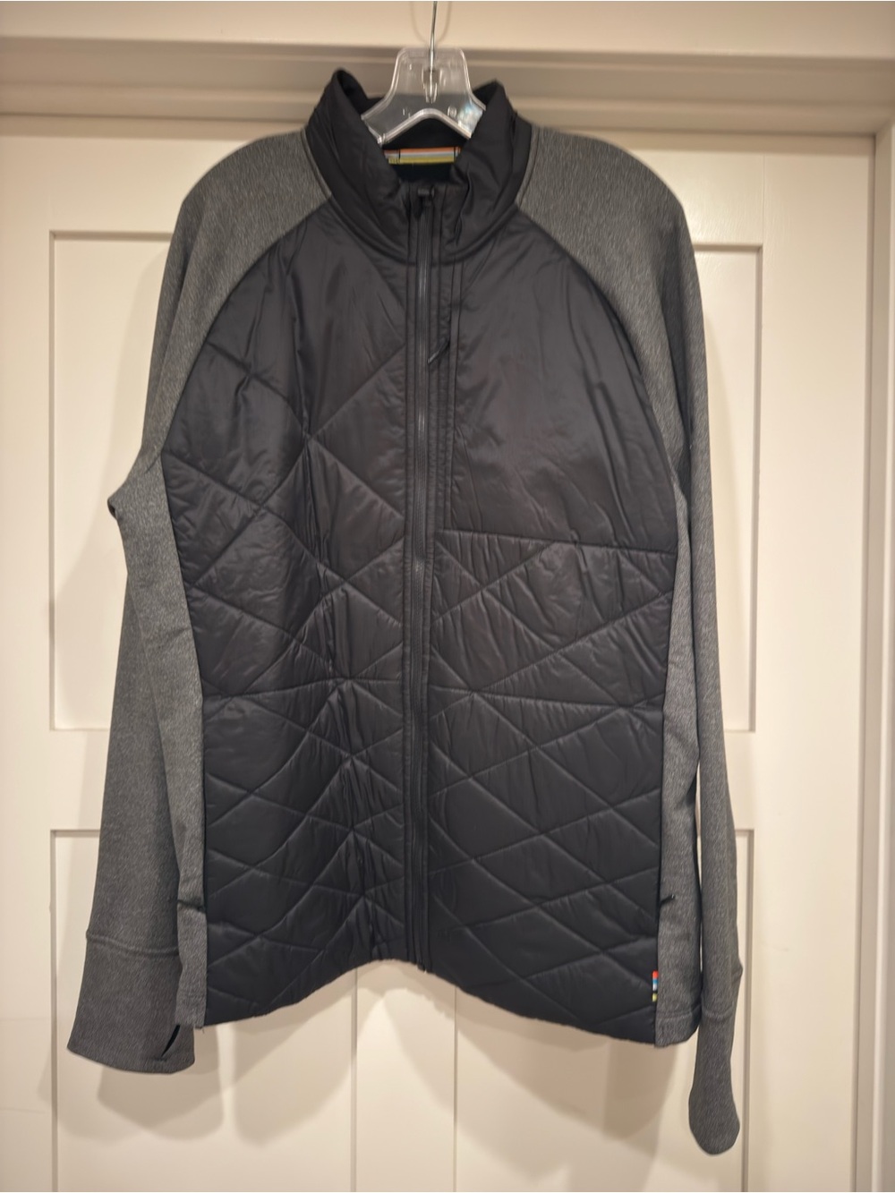 Smartwool Men's Smartloft Hybrid Jacket - Black & Gray
